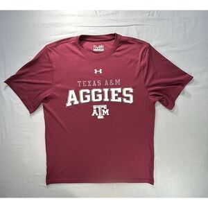 Under Armour Texas A & M Aggies College Shirt Men's Size Medium